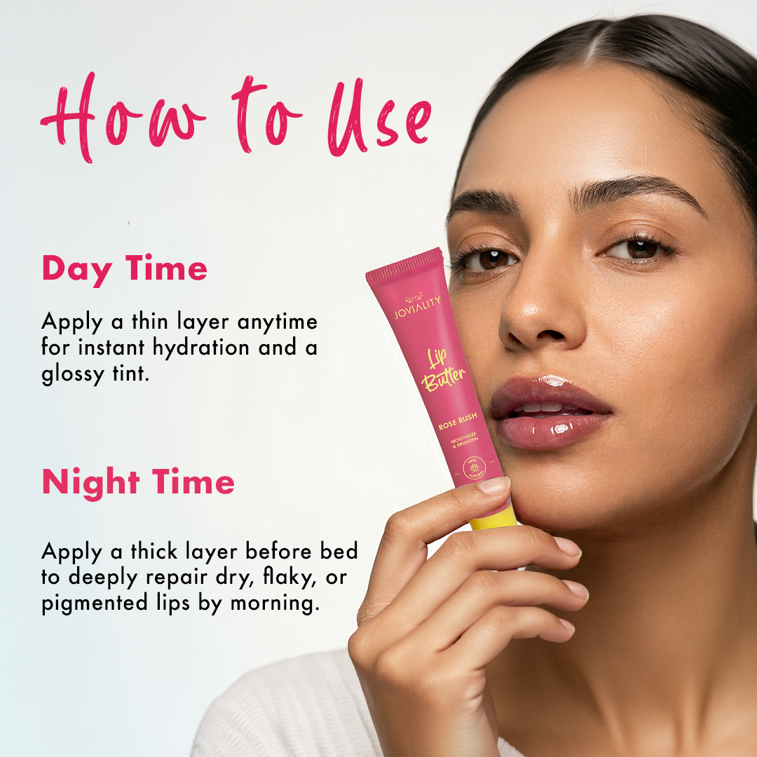 Rose Rush - Natural Lip Butter - Joviality-eg