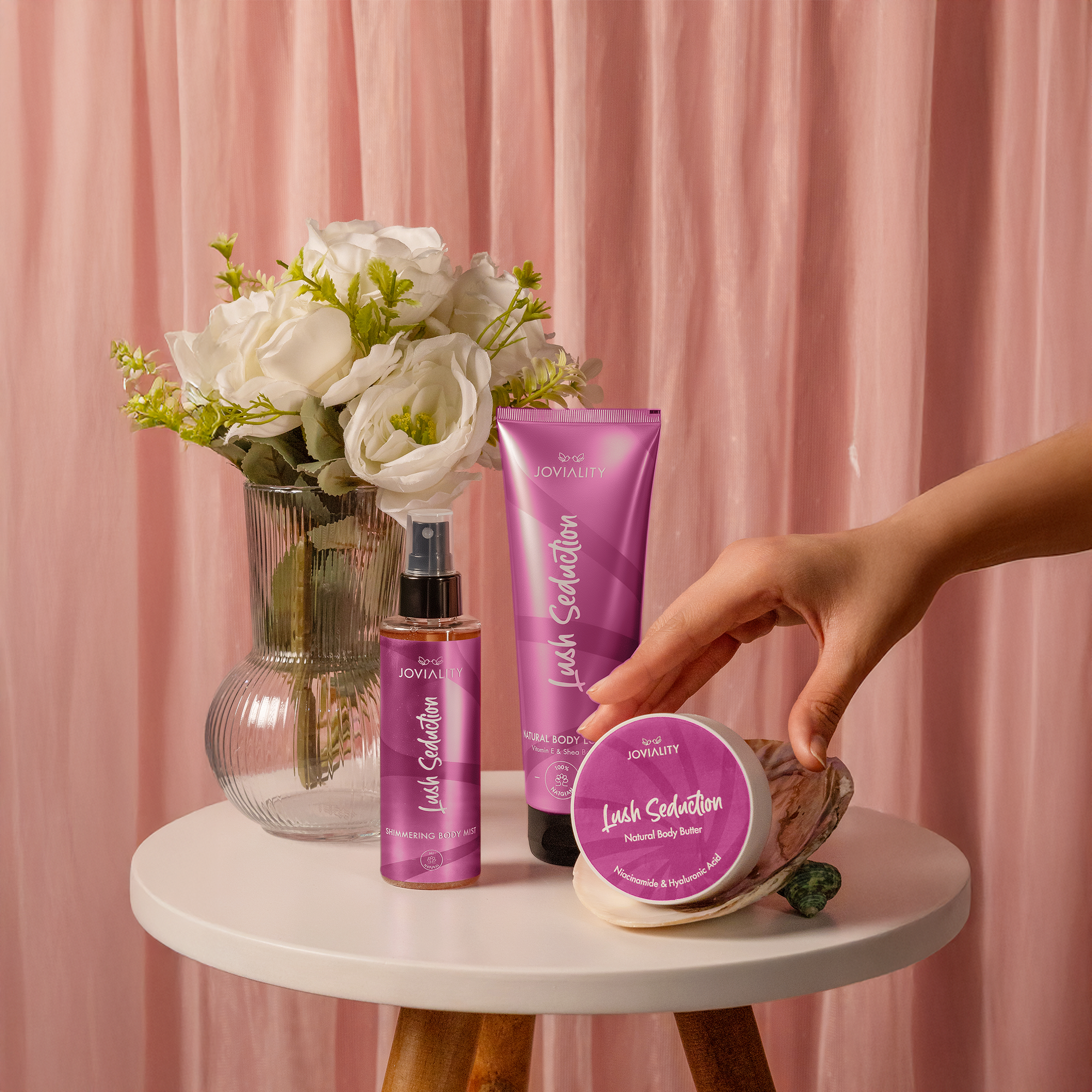 Butter Soft Skin Set (Butter+Lotion+Shimmering Mist) - Joviality-eg