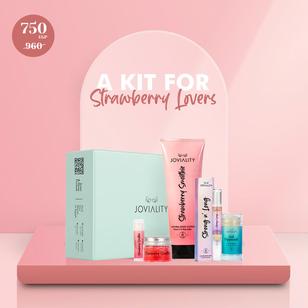 Skin Love Kit - Strawberry Smoothie - Joviality-eg