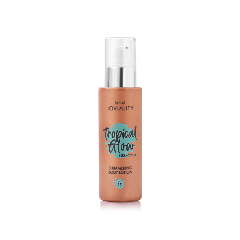 Tropical Glow Shimmering Lotion SPF 15- Terracotta