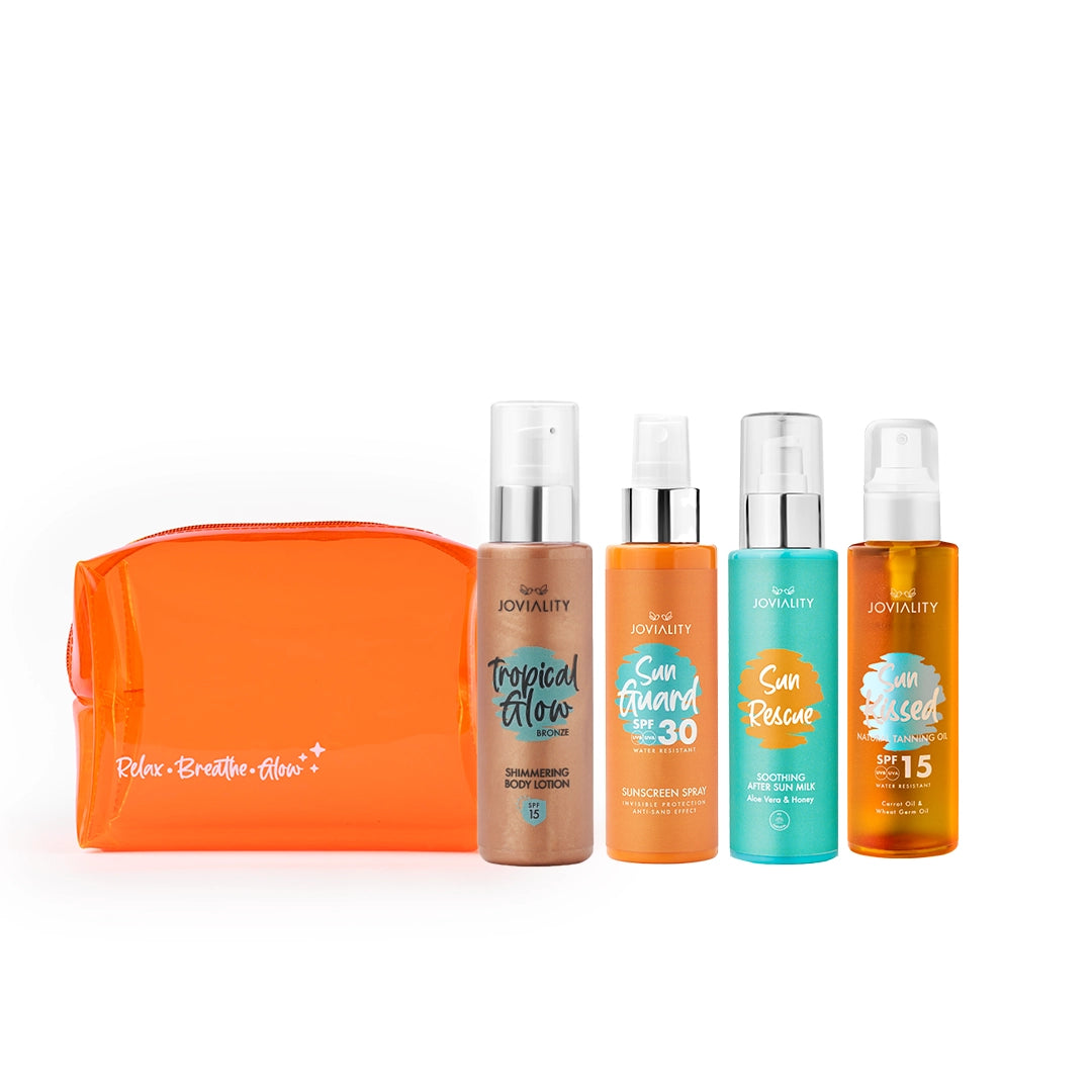 Beach Diva Bundle With Orange Pouch - Joviality-eg