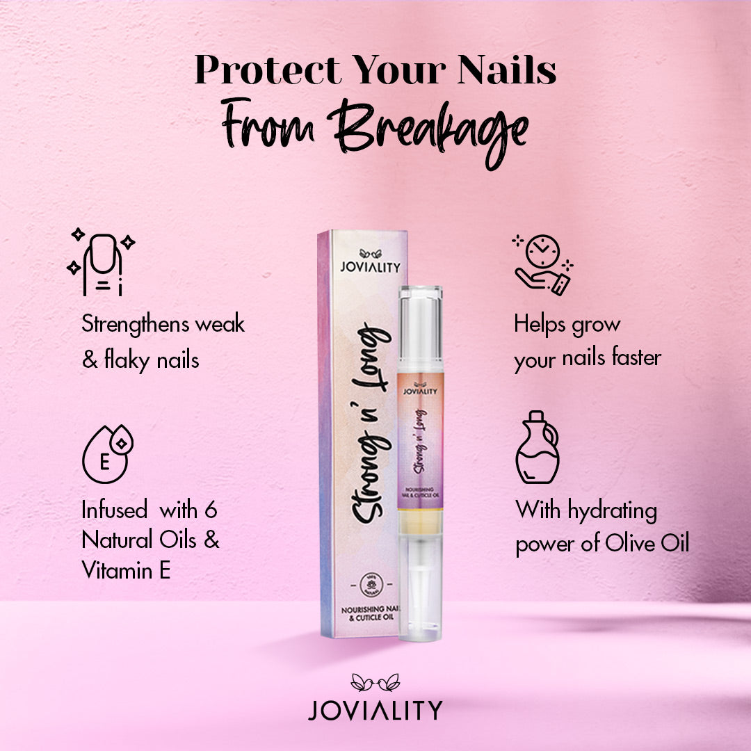 Strong n' Long - Nourishing Nail & Cuticle Oil - Joviality-eg