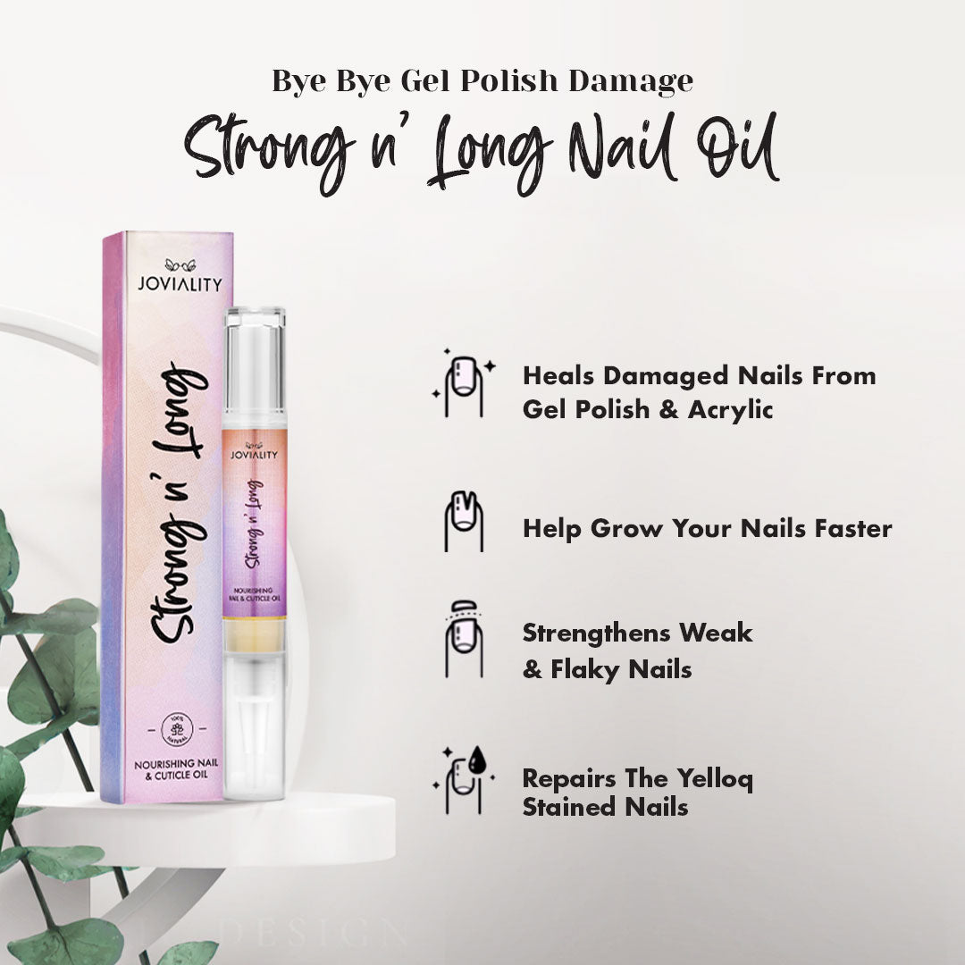 Strong n' Long - Nourishing Nail & Cuticle Oil - Joviality-eg