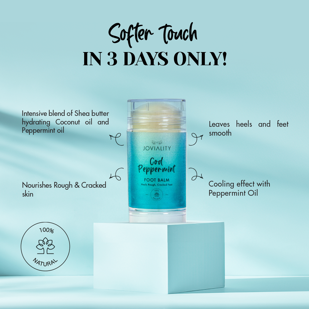 Foot Balm - Cool Peppermint (men) - Joviality-eg