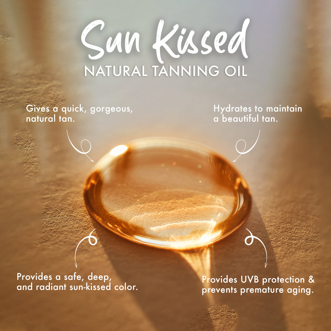 SunKissed - Natural Tanning Oil SPF15 - Joviality-eg