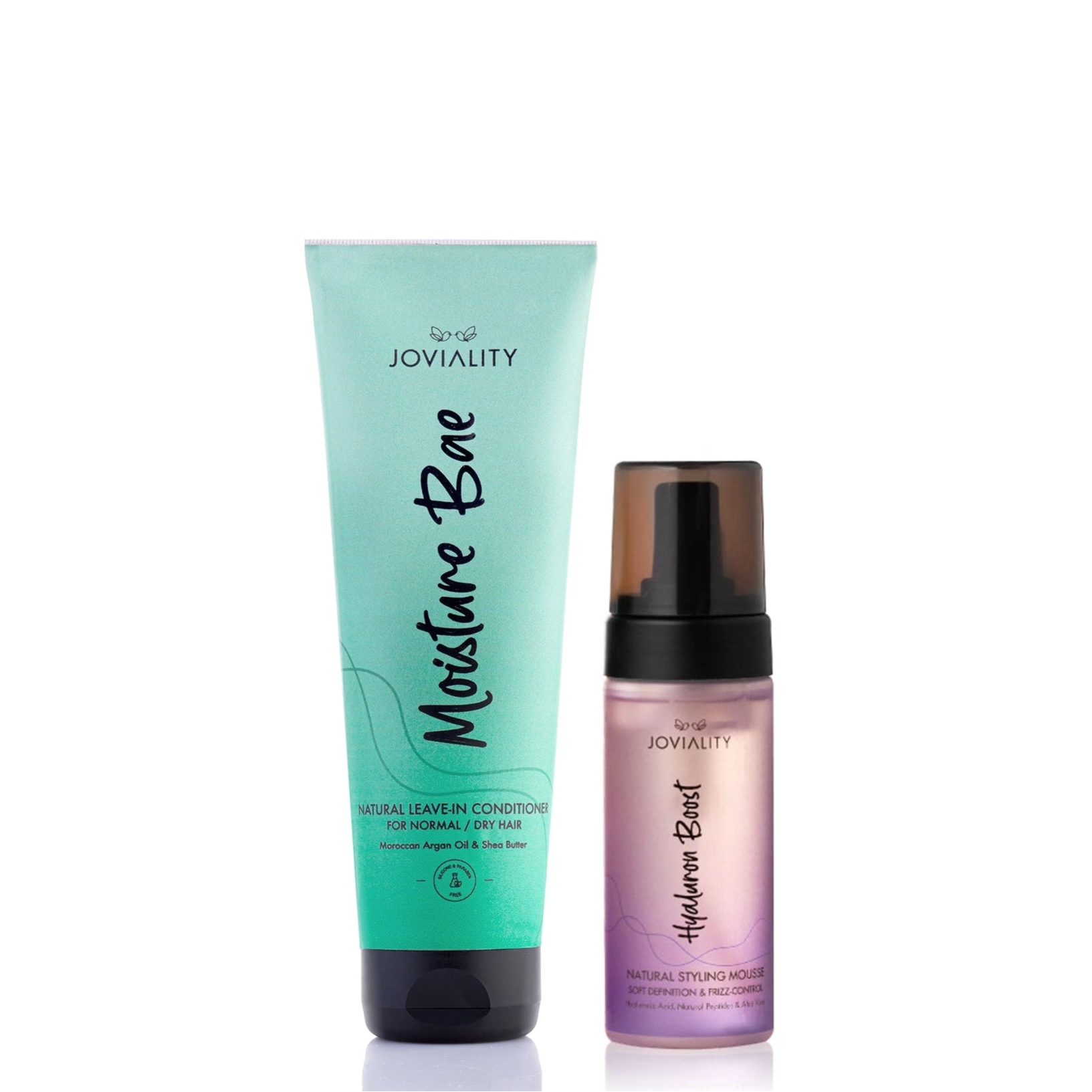 Moisture Boost - Styling Duo(Moisture Bae Leave-in Conditioner+Hyaluron Boost Styling Mousse) - Joviality-eg
