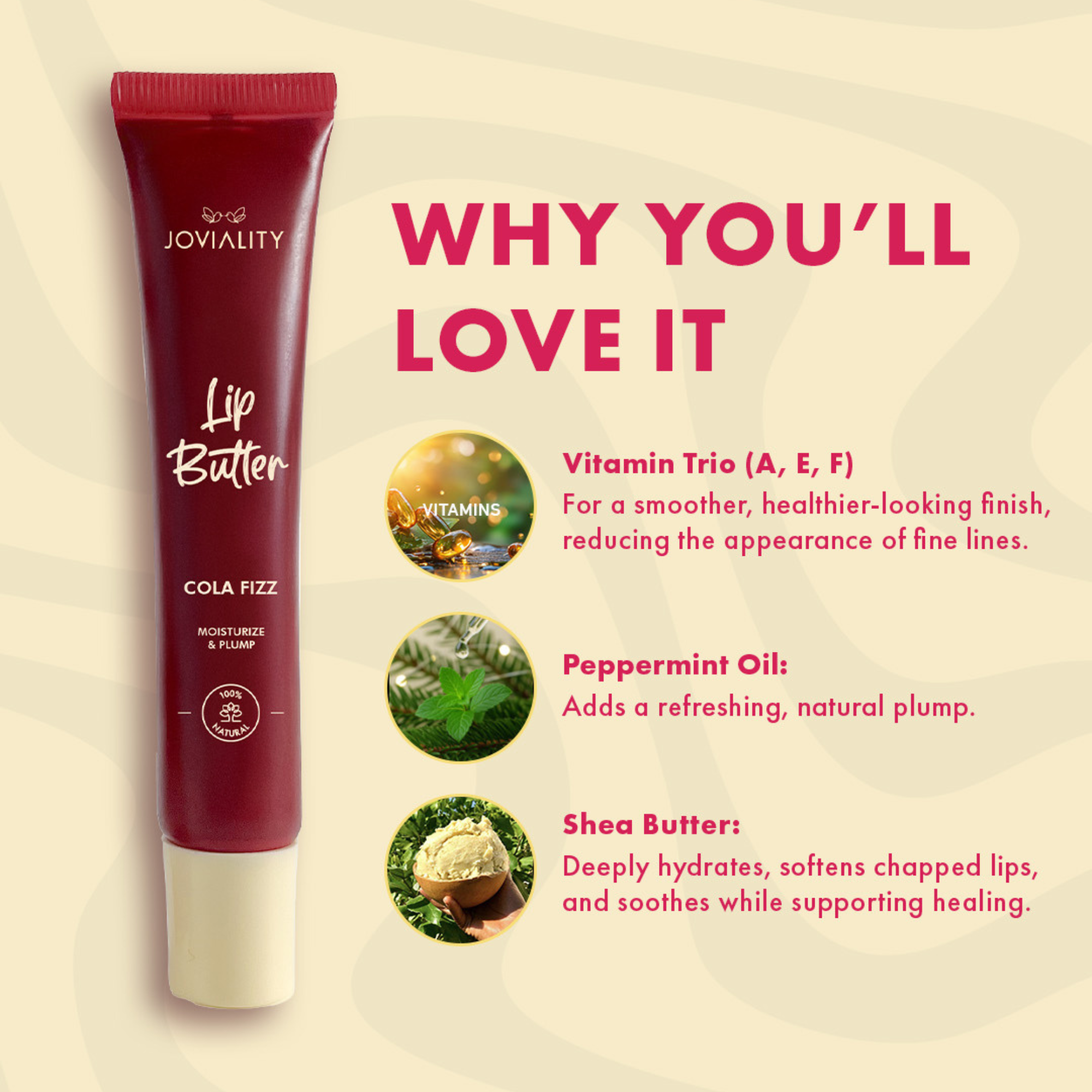 Cola Fizz - Natural Lip Butter - Joviality-eg