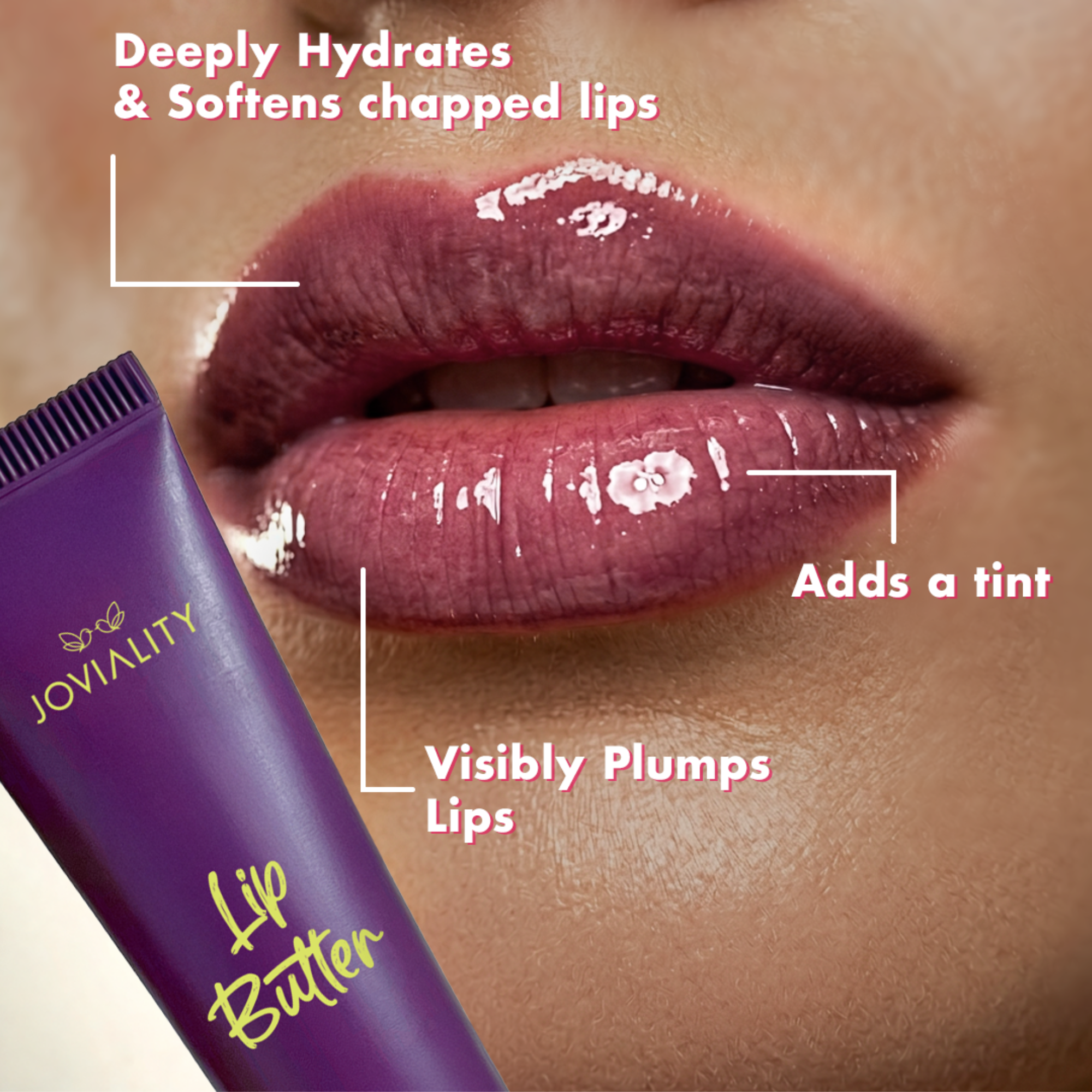 Grape Twist - Natural Lip Butter - Joviality-eg