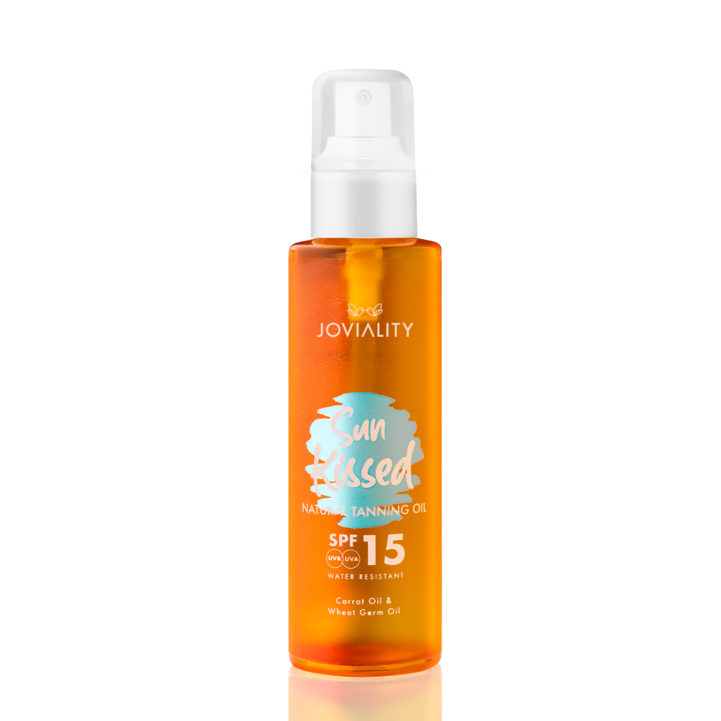 SunKissed - Natural Tanning Oil SPF15 - Joviality-eg
