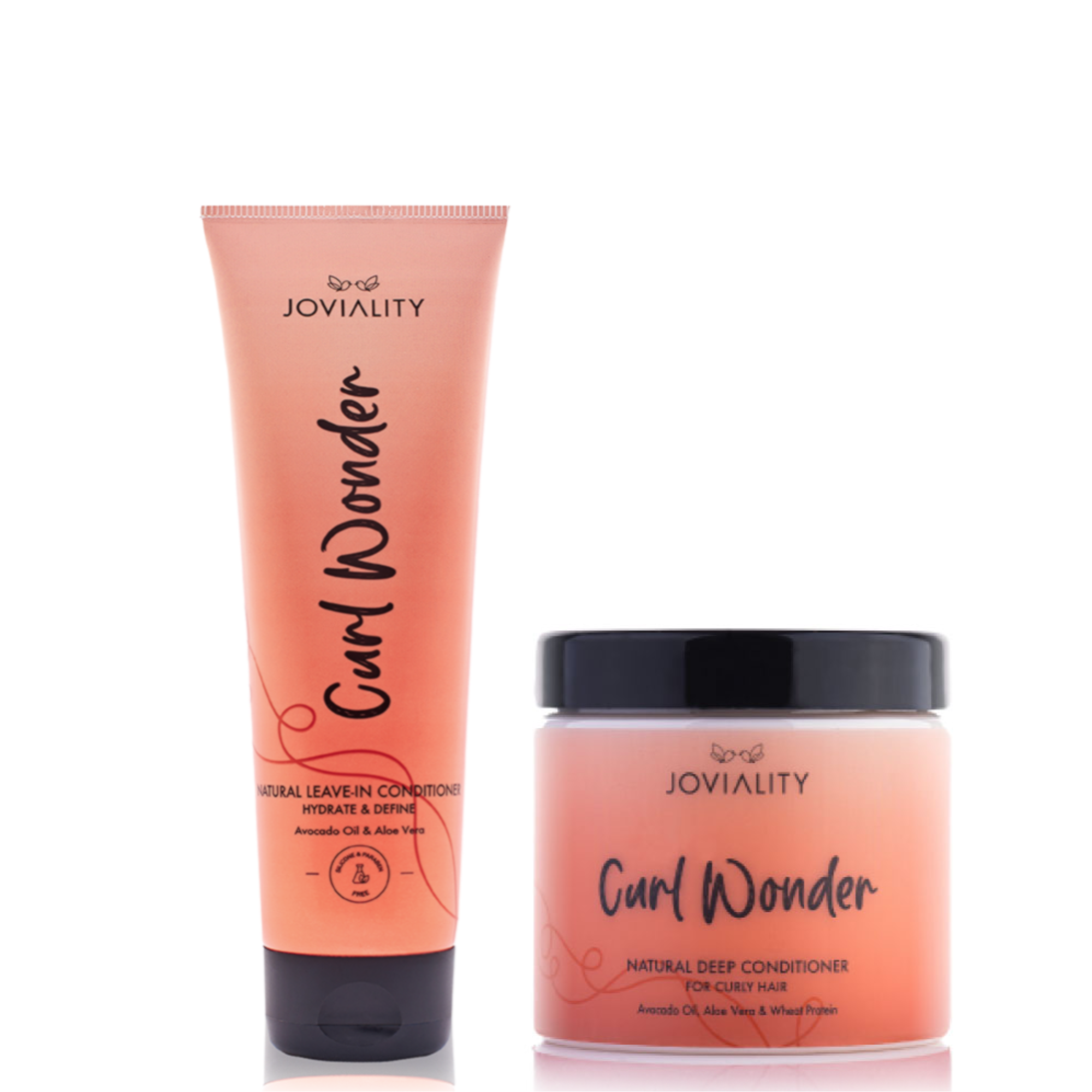 Curl Wonder - Definition Duo( Curl Wonder Deep Conditioner+Curl Wonder Leave-in Conditioner )