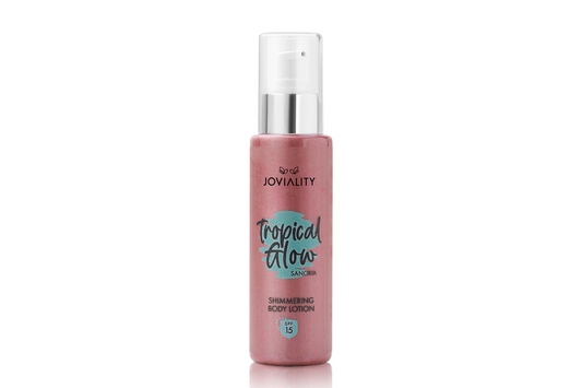 Tropical Glow Shimmering Lotion SPF 15- SANGRIA - Joviality-eg