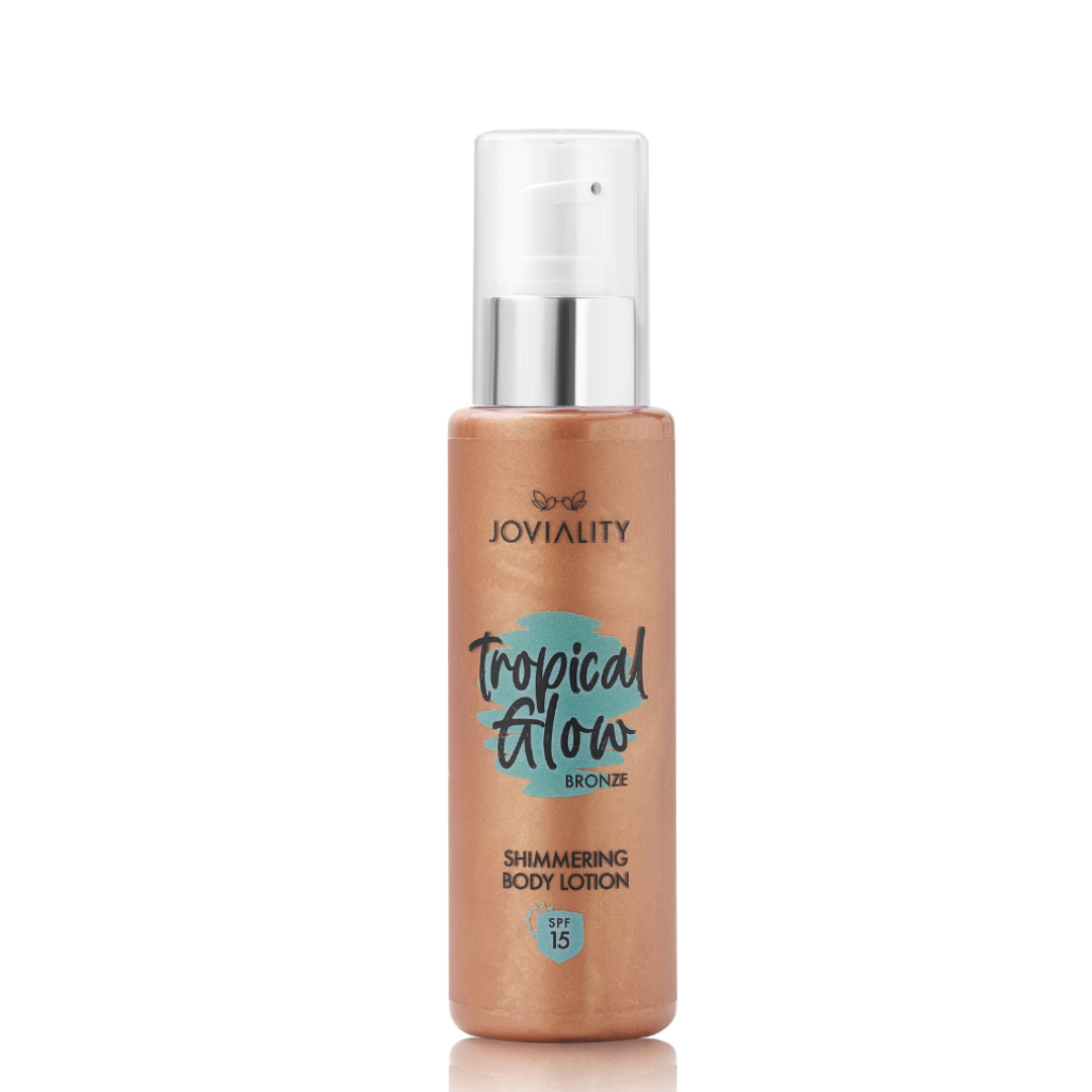 Tropical Glow Shimmering Lotion SPF 15- Bronze - Joviality-eg