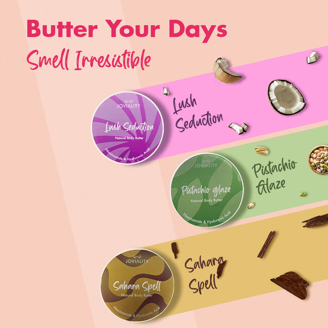 Butter Soft Skin Set (Butter+Lotion+Shimmering Mist) - Joviality-eg