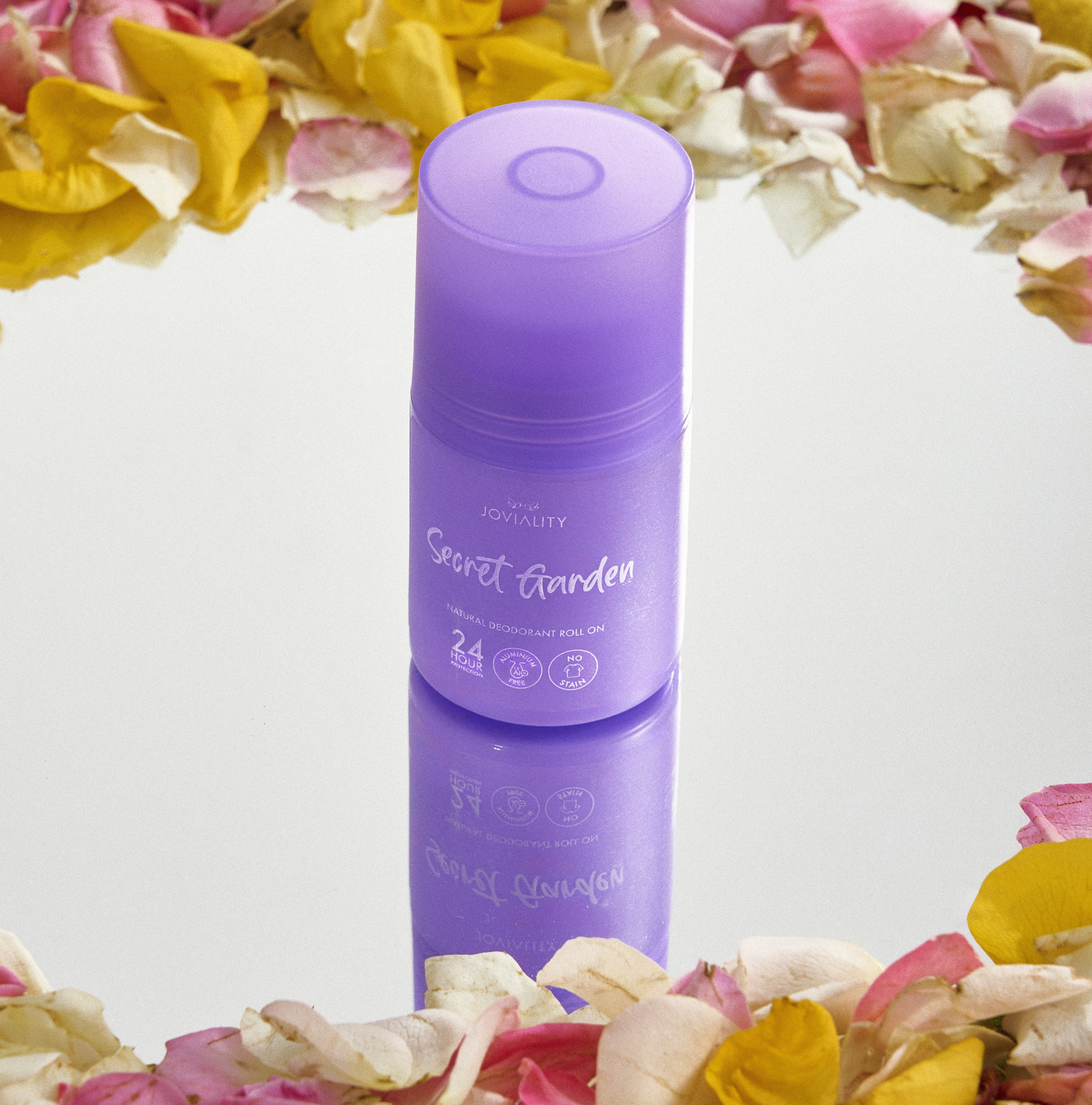 Natural Roll on Deodorant- Secret Garden - Joviality-eg