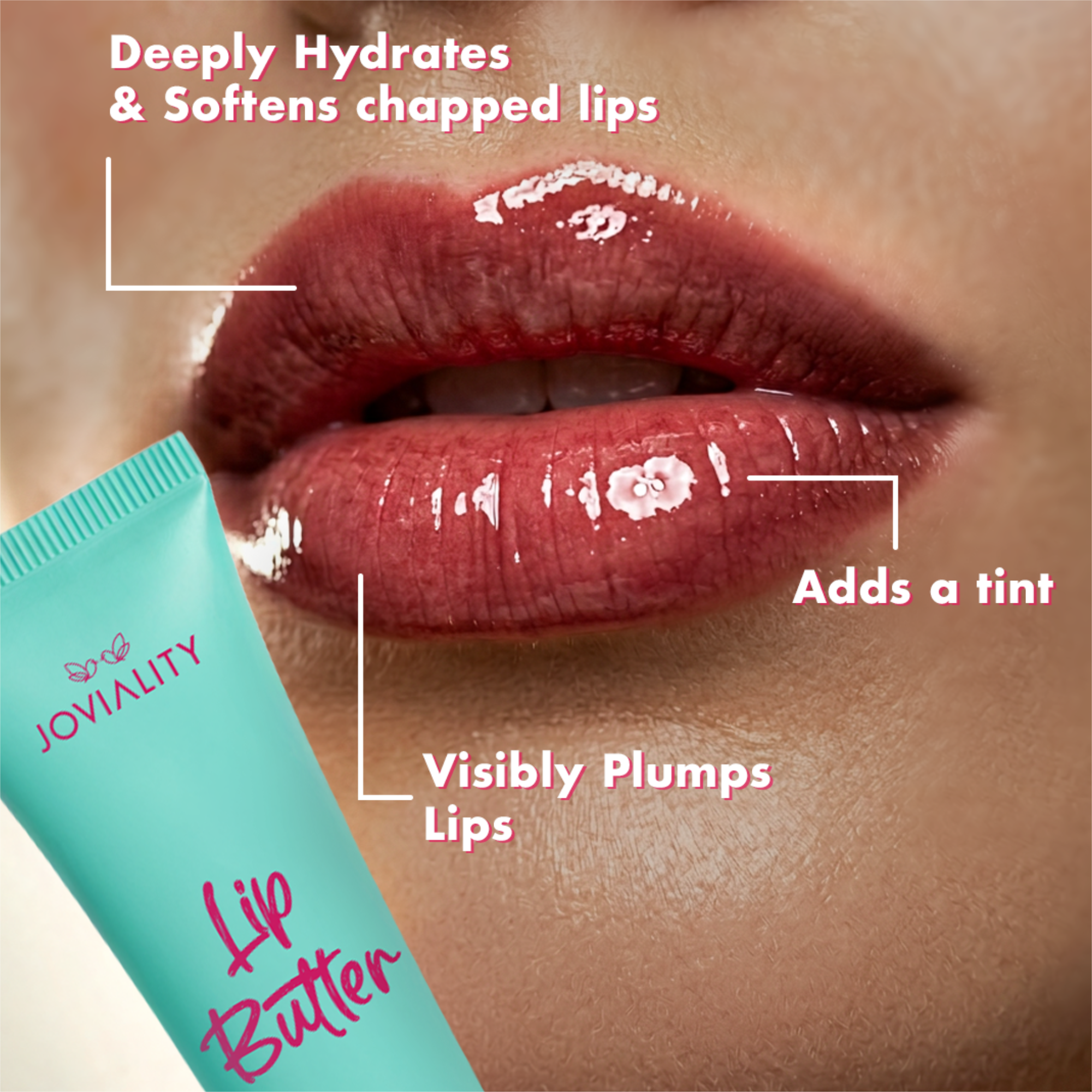 Minty Pop- Natural Lip Butter - Joviality-eg