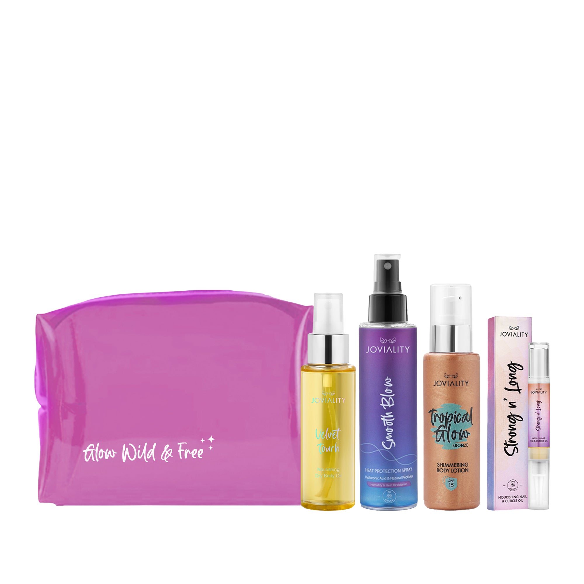 SunKissed Essentials Bundle with Pink Pouch
