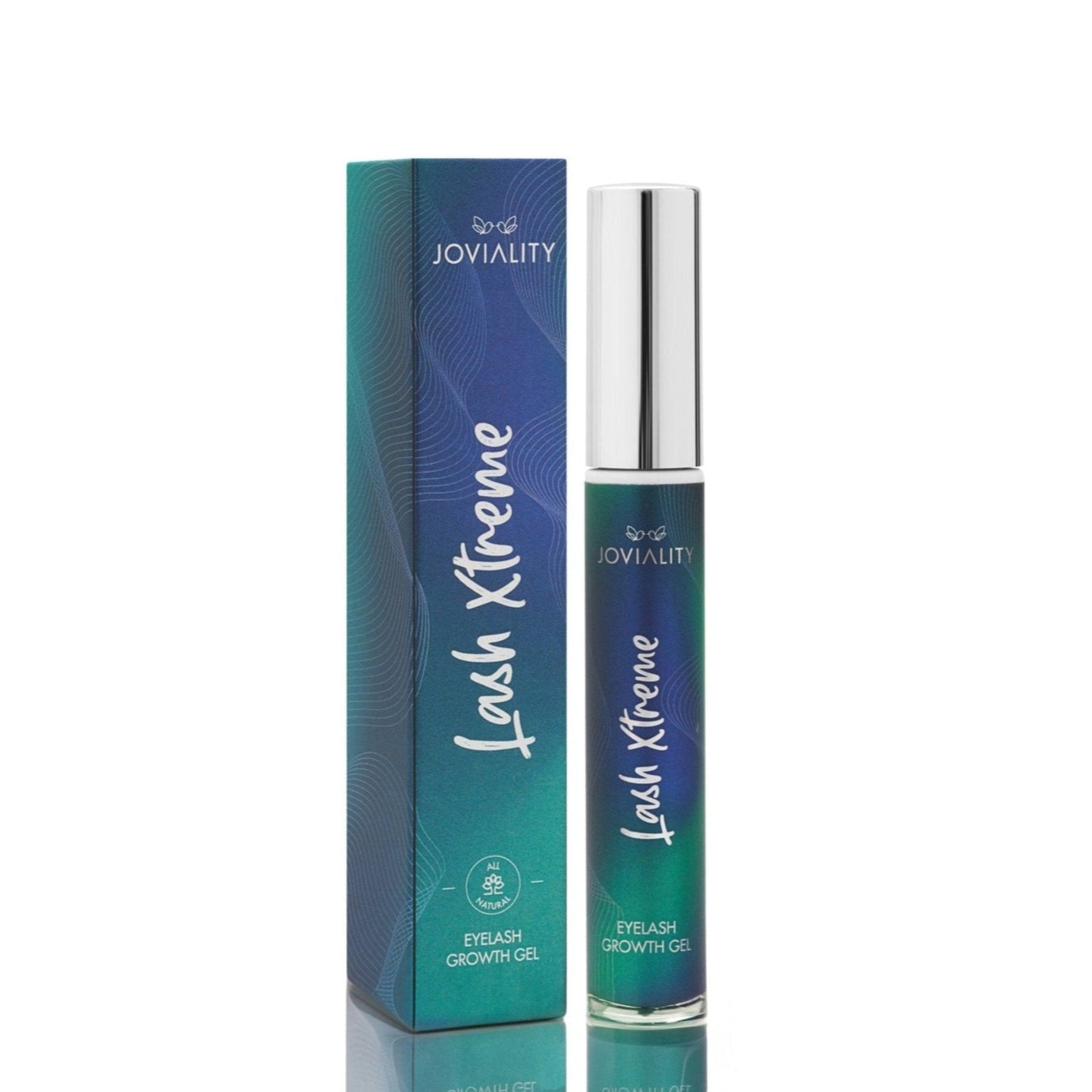Lash Xtreme - Eyelash Growth Gel - Joviality-eg-natural ingredients-100%natural, natural ingredients, eyelash serum, long lashes, fuller lashes, volume, volumized lashes, wheat proetin, Redensyl, hyaluronic acid, fast results, real results, beauty care, hair care