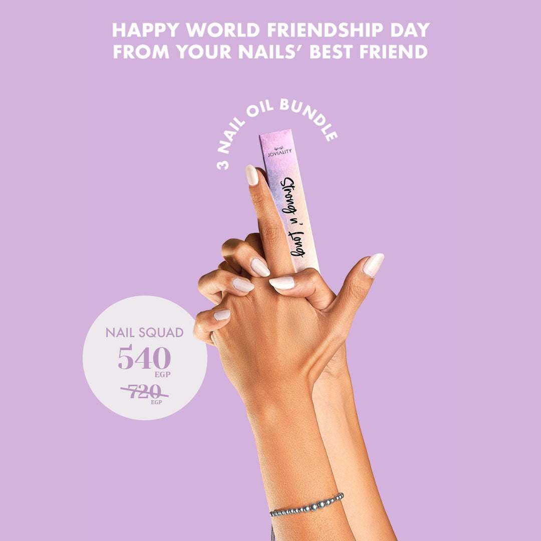 Nail Squad Bundle - x3 Strong N Long Nail Oil - Joviality-eg