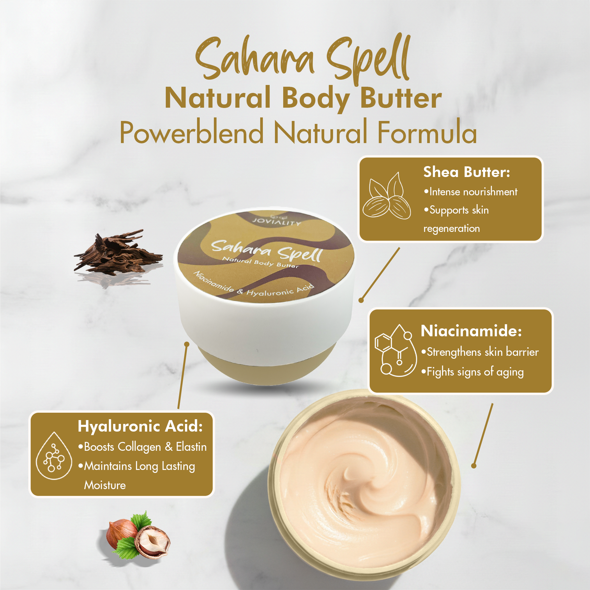 Natural Body Butter - Sahara Spell