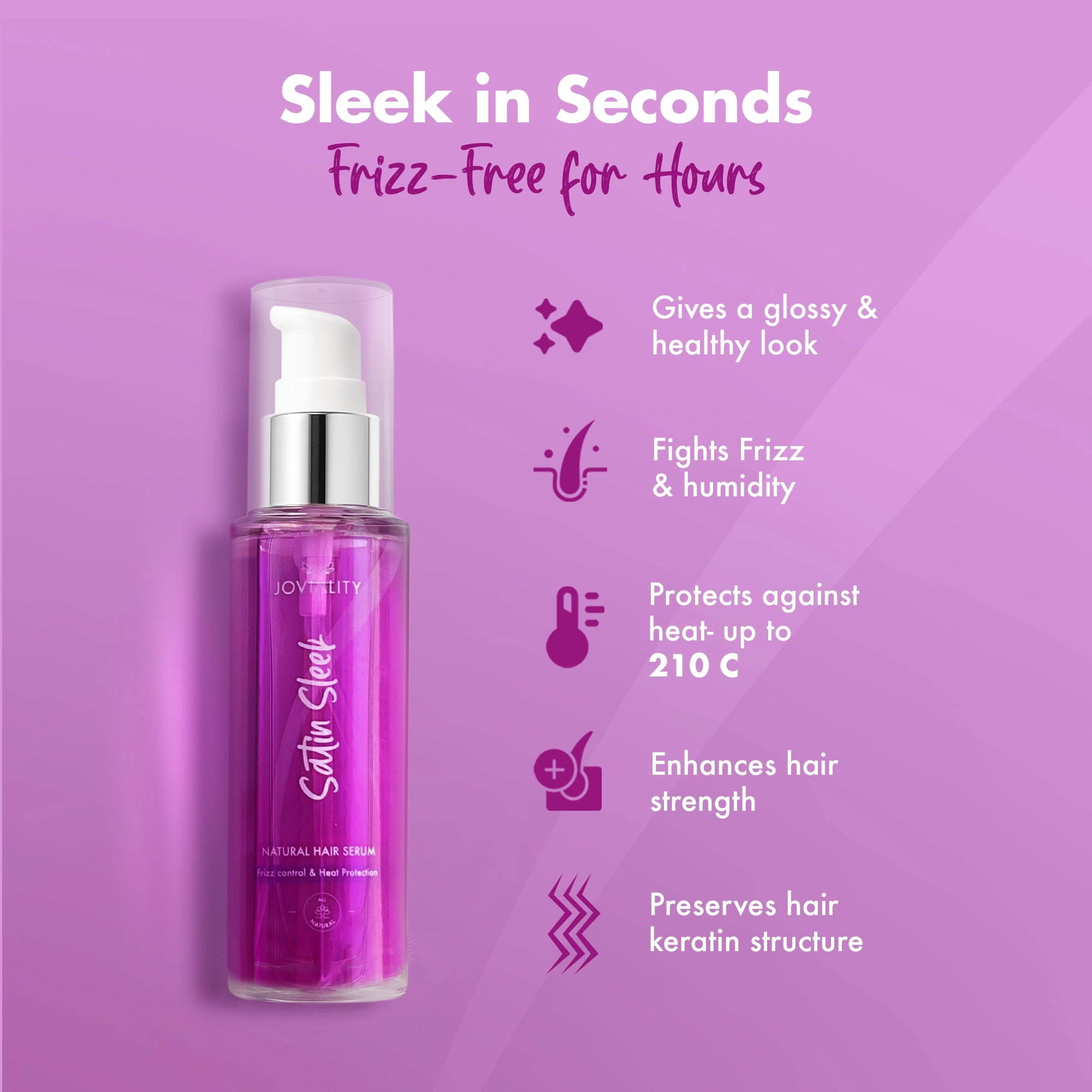 Satin Sleek - Natural Hair Serum - Joviality-eg