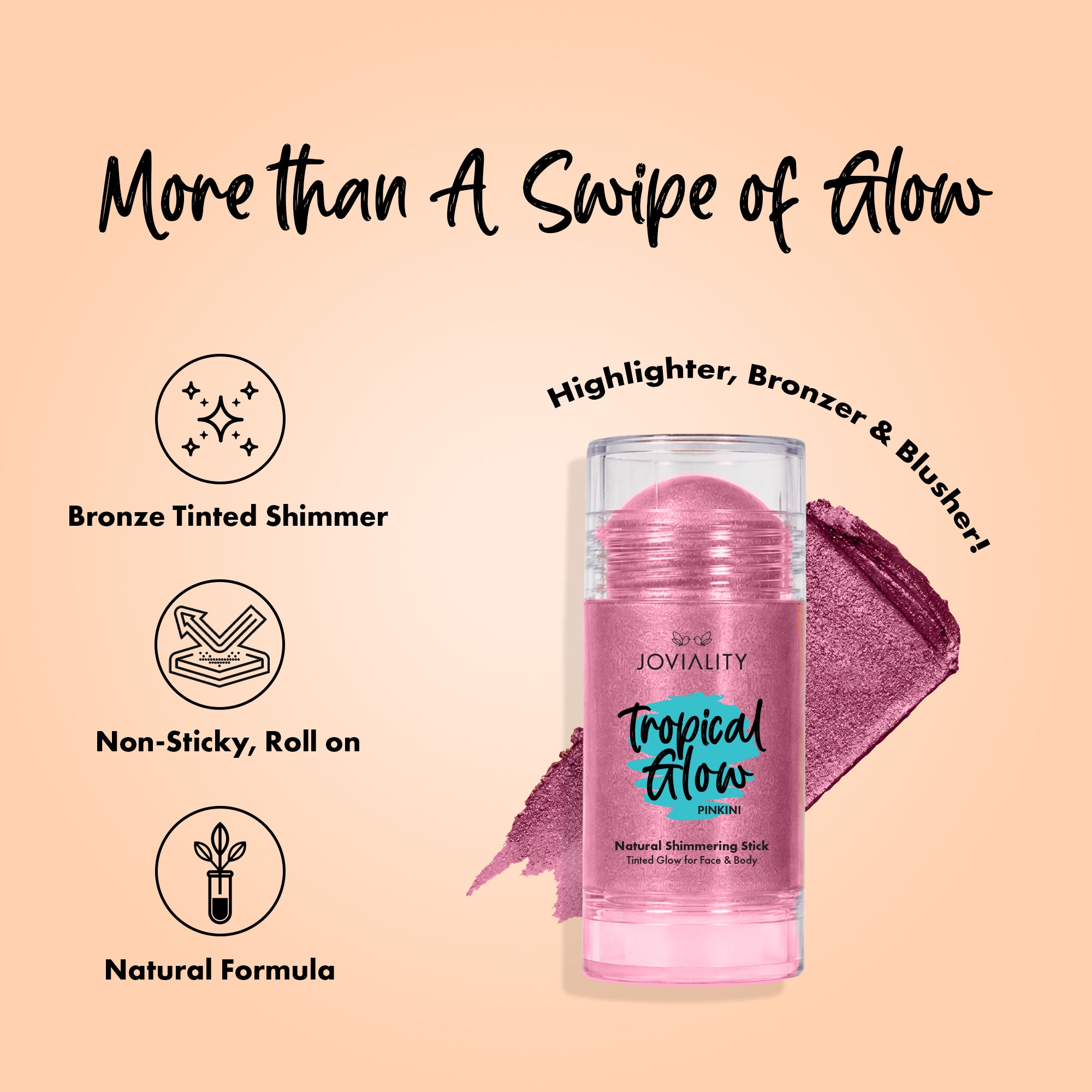 Pinkini - Tropical Glow Shimmering Stick