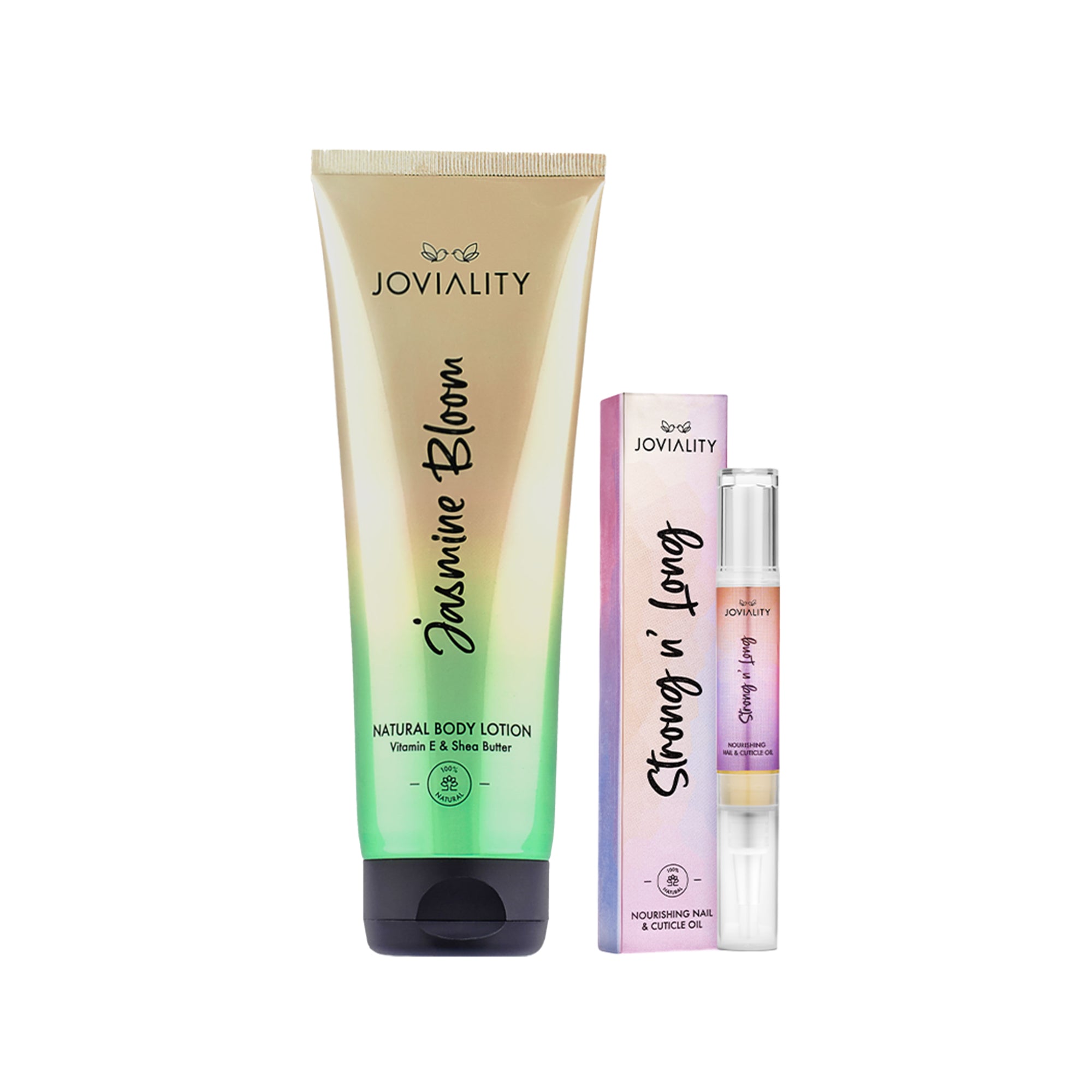 Hands On - Bundle (Strong N' Long Nail Oil +Body Lotion) - Joviality-eg