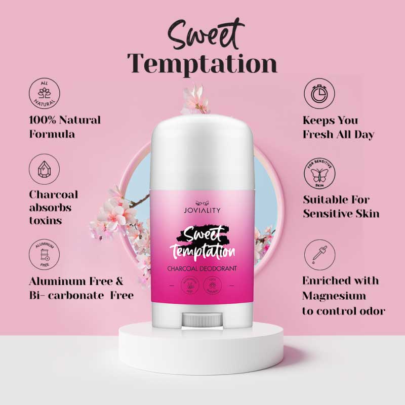 Sweet Temptation - Charcoal Deodorant - Joviality-eg