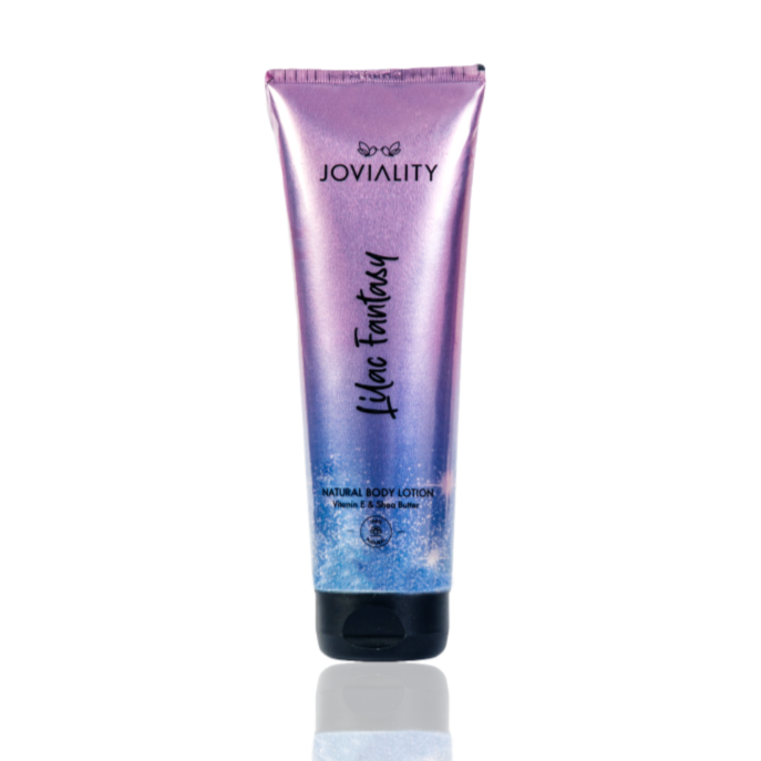 lilac fantasy, natural ingredients, 100% natural, joviality egypt, international, body lotion, fresh scent