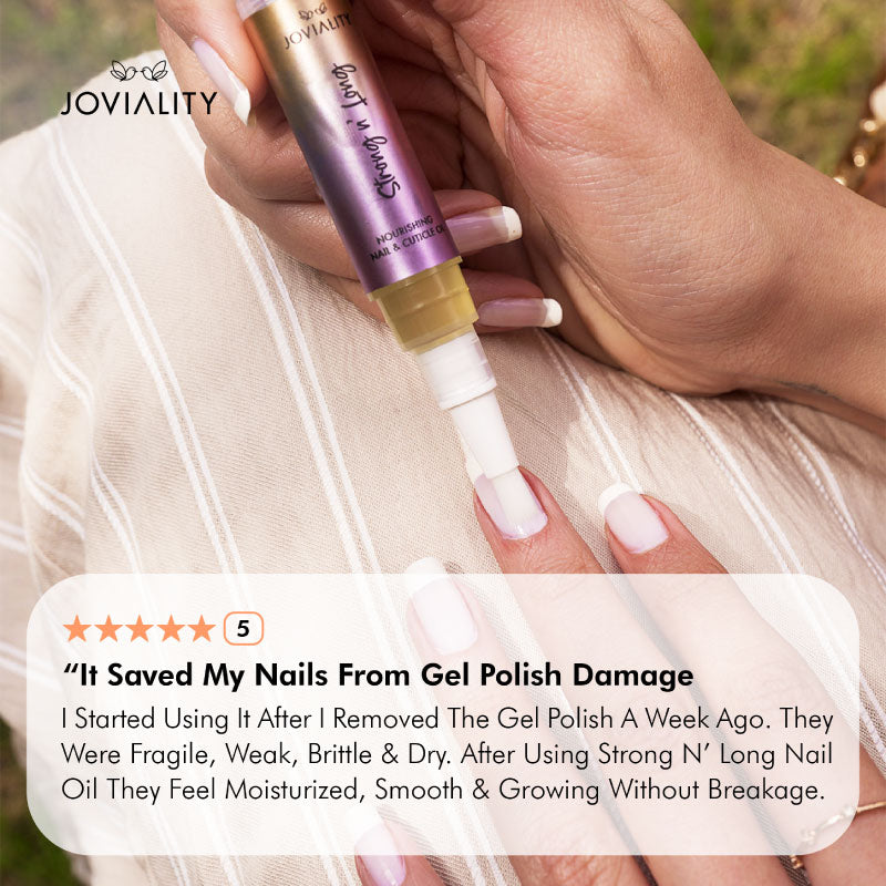 Strong n' Long - Nourishing Nail & Cuticle Oil - Joviality-eg