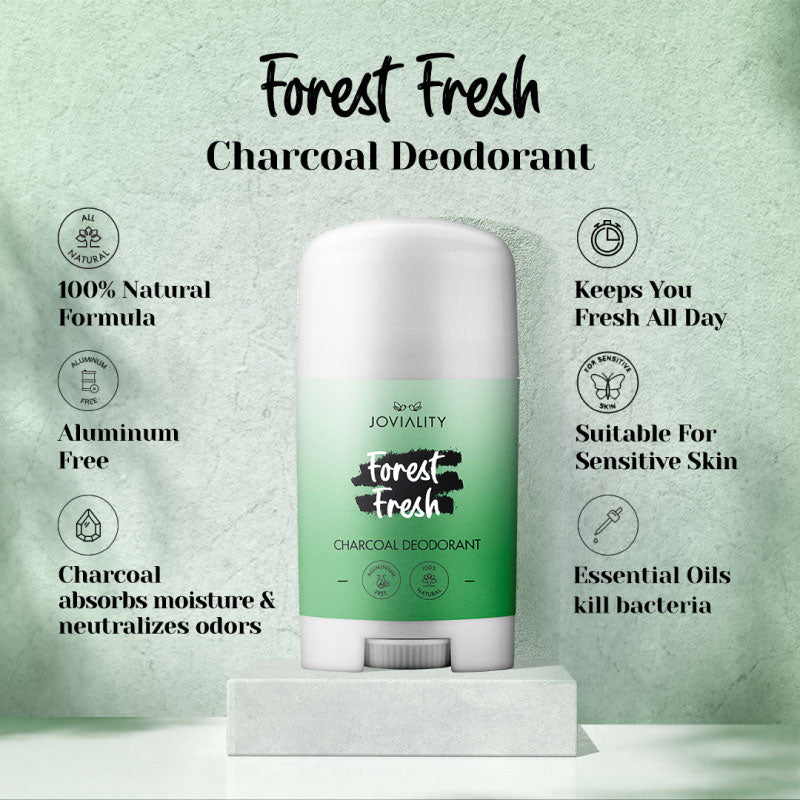 Forest Fresh - Charcoal Deodorant - Joviality-eg