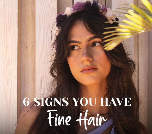 6 signs you have fine hair