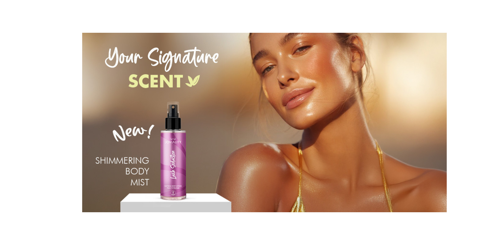 Natural Shimmering Body Mists
