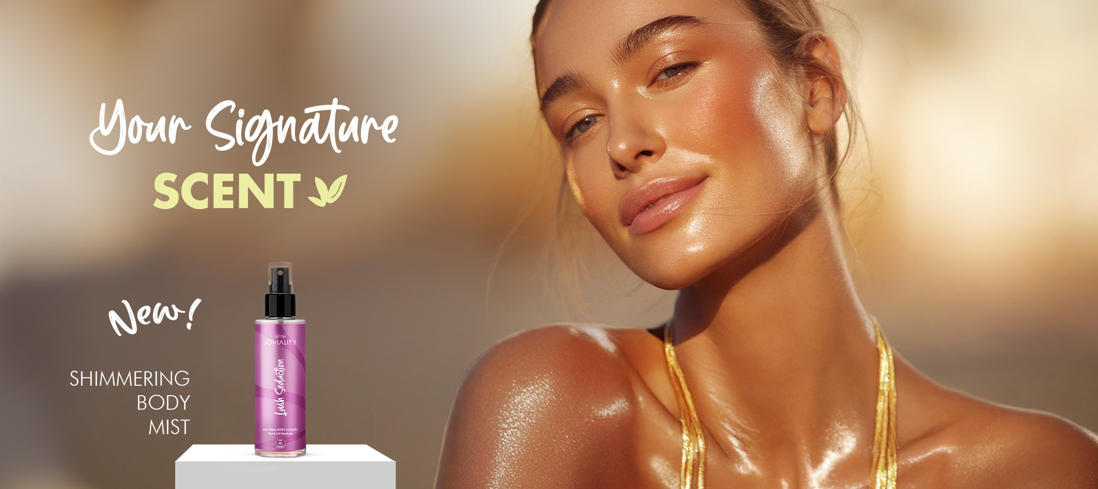 Natural Shimmering Body Mists