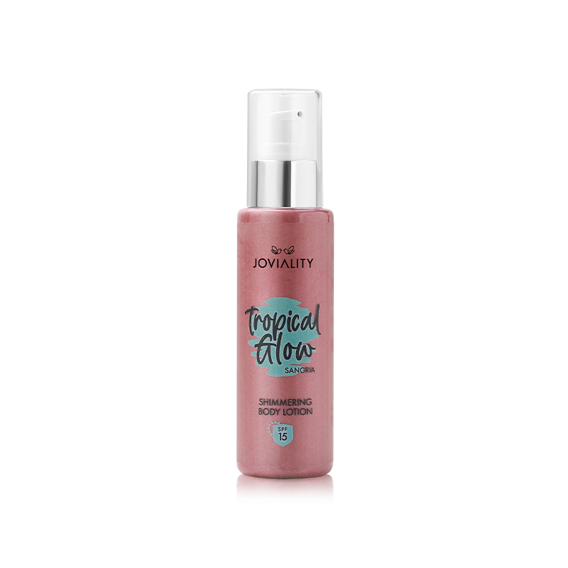 Tropical Glow Shimmering Lotion SPF 15- Sangria