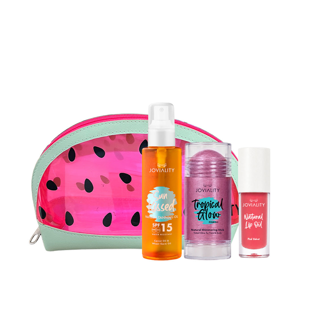 Glow Chaser Bundle- FREE Watermelon Pouch-Tanning Oil