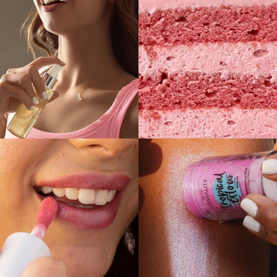 Glow Chaser Bundle- FREE Watermelon Pouch-Velvet Touch Dry Oil