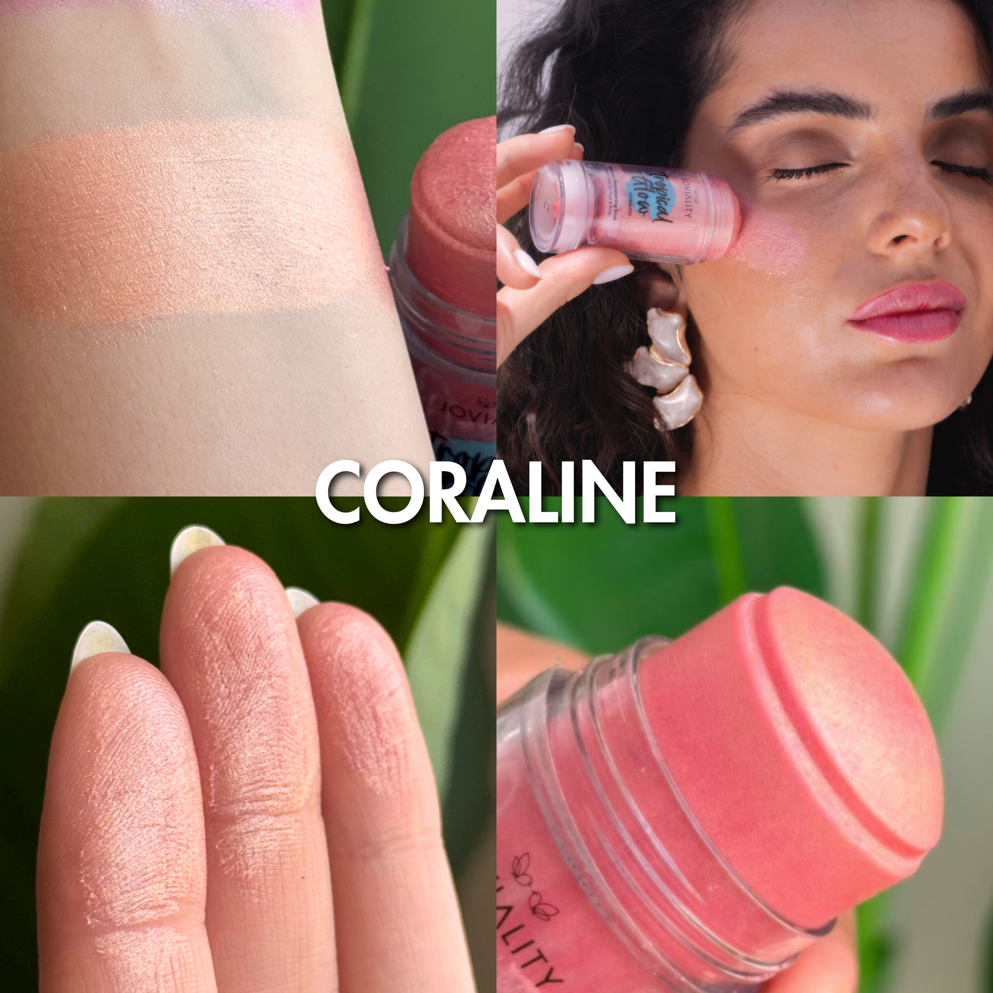 Coraline- Tropical Glow Shimmering Stick