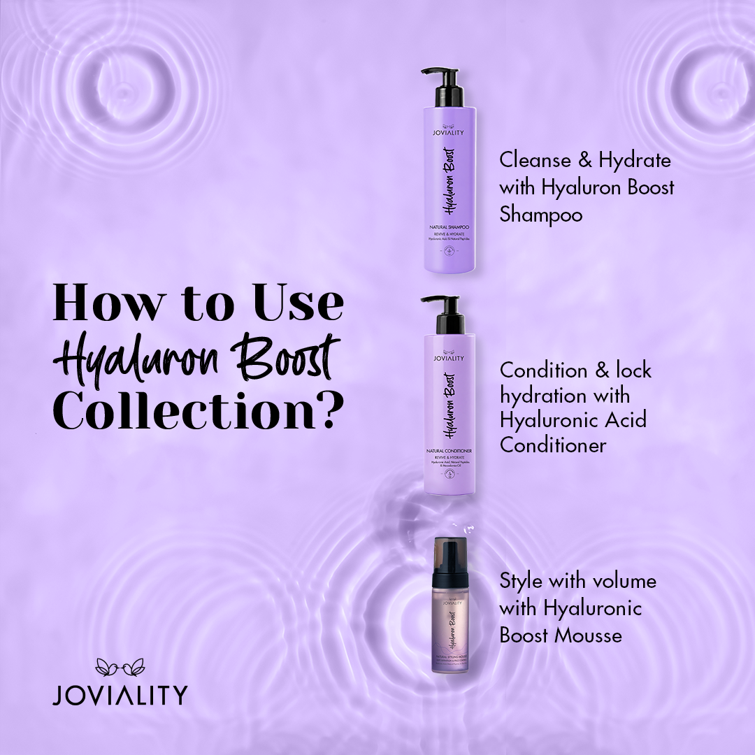 Hyaluron Boost Starter Kit-Shampoo + Conditioner- - Joviality-eg