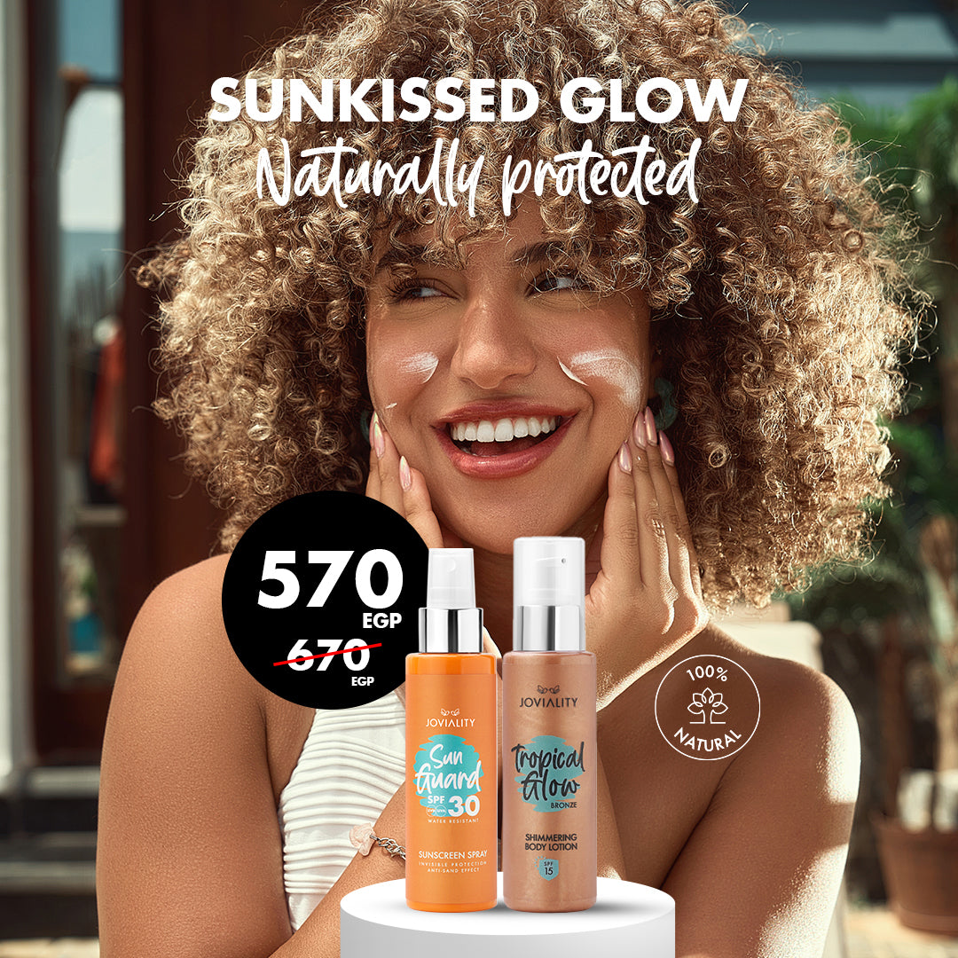 Protection Duo (Sunguard Sunscreen + Tropical Glow Shimmering Lotion) - Joviality-eg