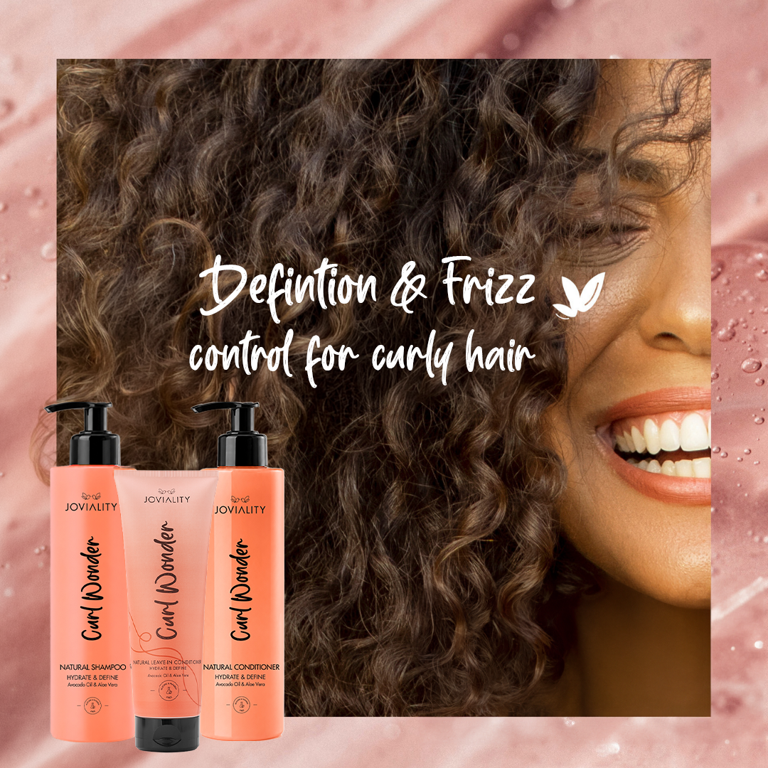 Curl Wonder - Starter Kit(Shampoo + Conditioner + Leave in 240ml )
