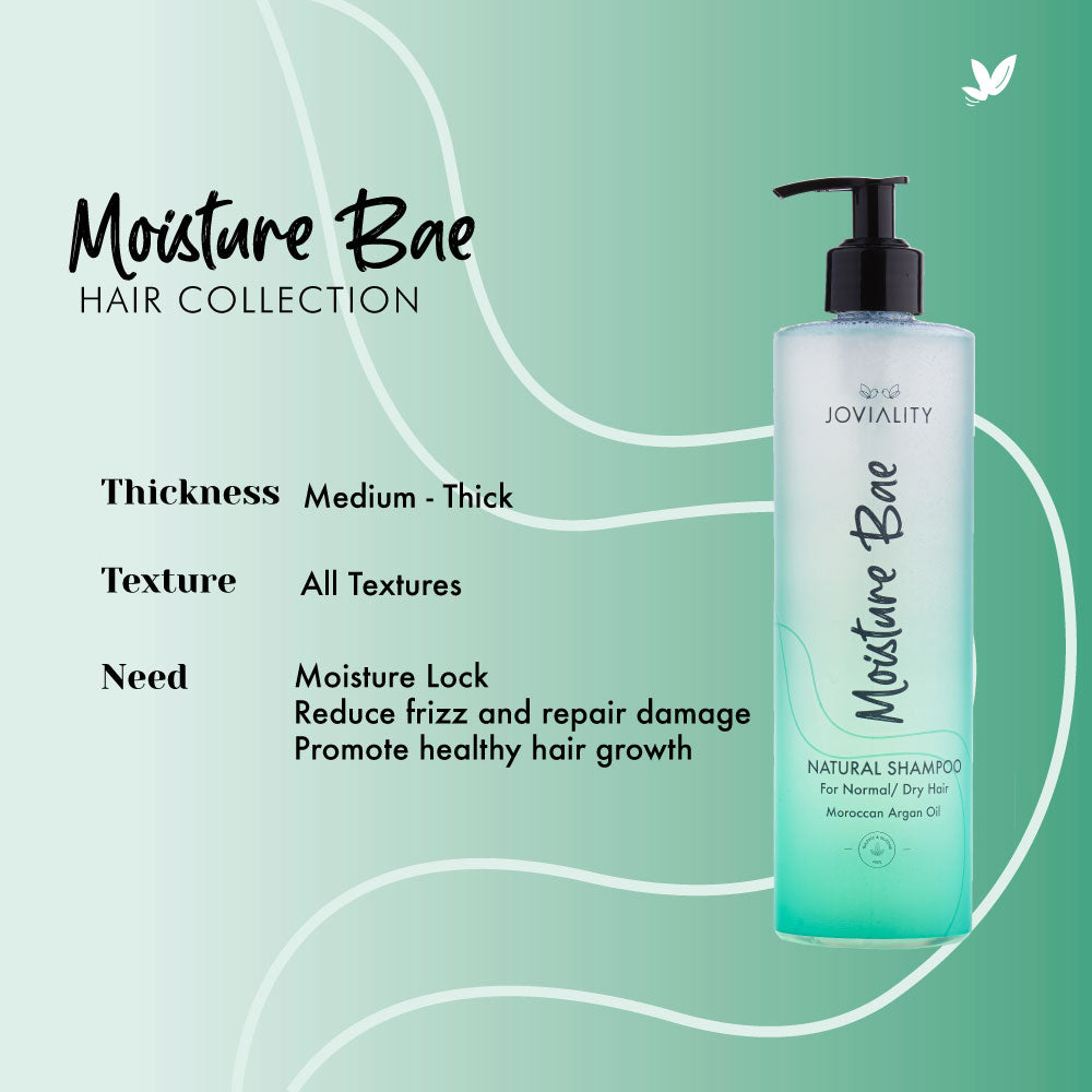 Moisture Bae, Natural shampoo, Joviality, 100% natural, all natural, normal hair, dry hair, frizzy hair, damaged hair, heat damage, silicone free, sulphate free, parabens free, pvp free, vegan, water-based light weight formula, shea butter, Moroccan argan oil, soft hair, shiny hair, antioxidants, healthy scalp, egypt, international, moisturize, hydrates hair, restore, nourish, nurtureyournature, definition