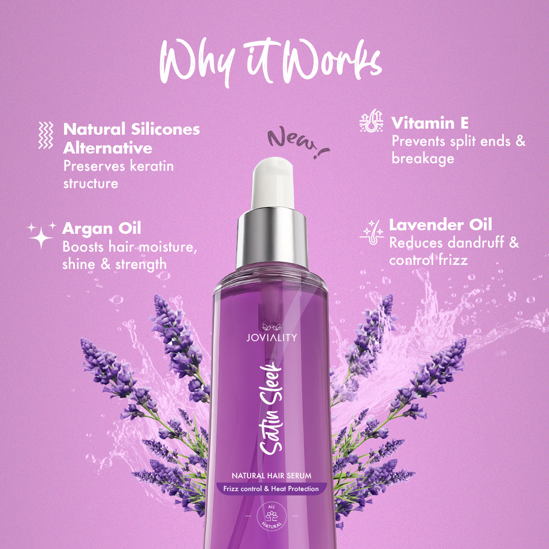 Satin Sleek -  Natural Hair Serum