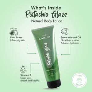 Natural Body Lotion- Pistachio Glaze - Joviality-eg