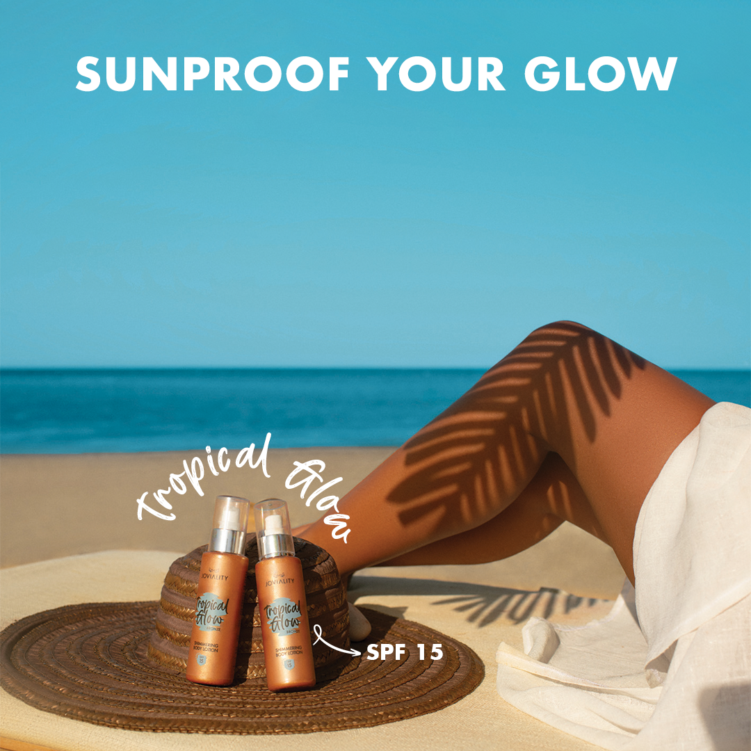 Tropical Glow Shimmering Lotion SPF 15- Bronze