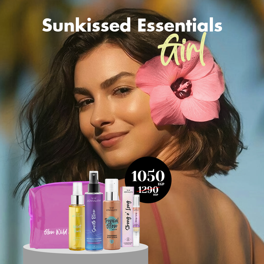 SunKissed Essentials Bundle with Pink Pouch