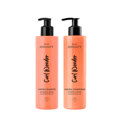Curl Wonder - Duo Pack( Shampoo + Conditioner ) - Joviality-eg