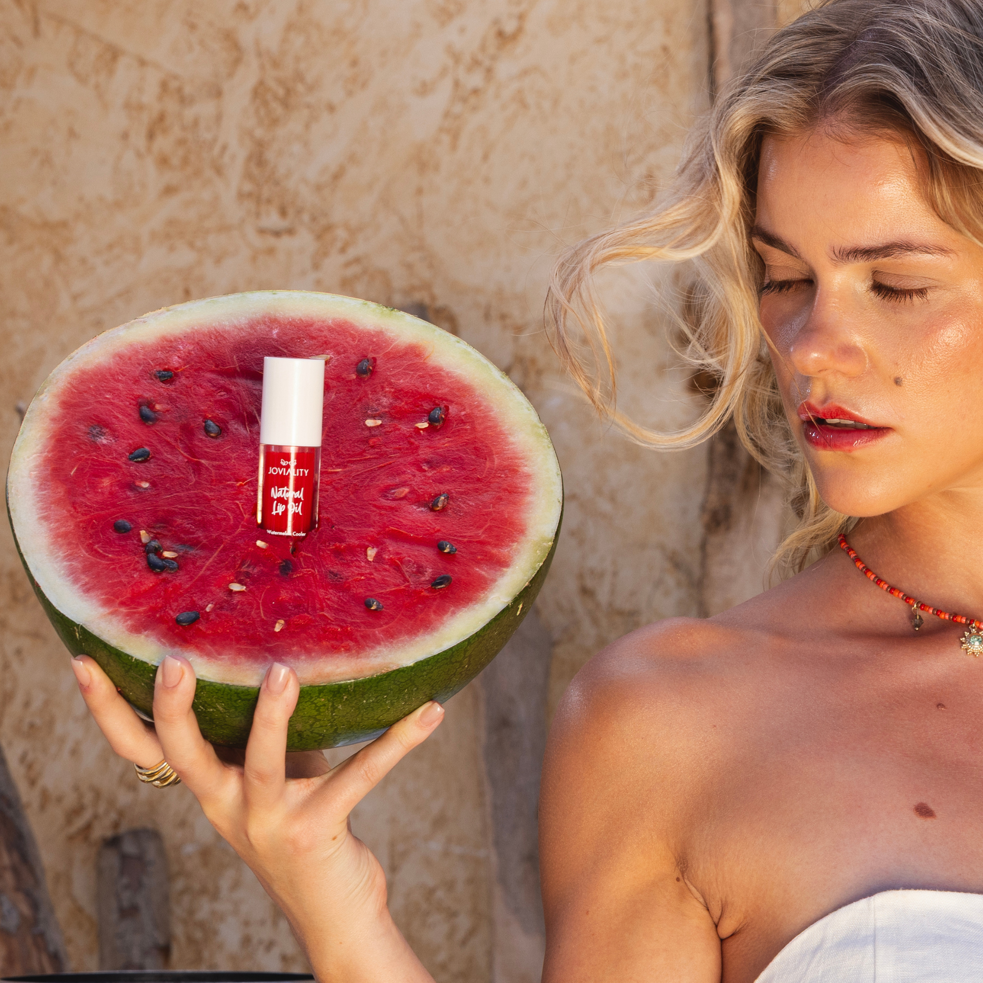 Watermelon Cooler - Natural Lip Oil - Joviality-eg