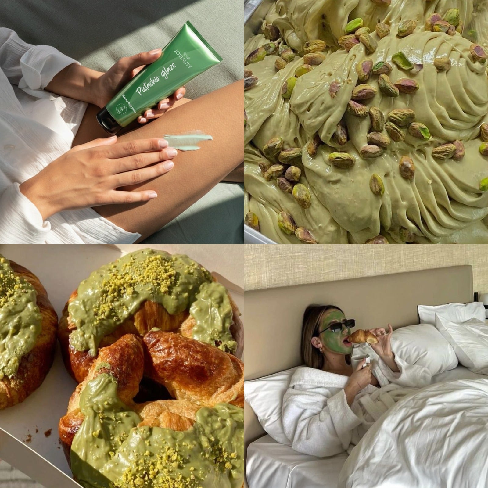 Natural Body Lotion- Pistachio Glaze