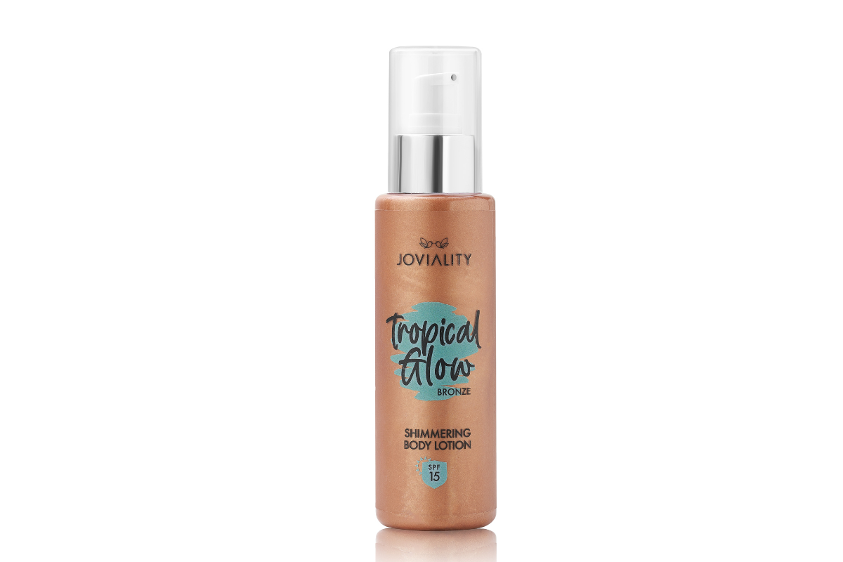 Tropical Glow Shimmering Lotion SPF 15- BRONZE - Joviality-eg