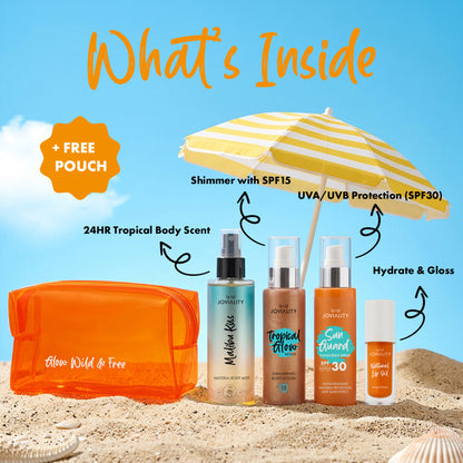 Beach Muse Bundle - FREE Orange Pouch-Sun Guard - Joviality-eg